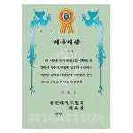 TK 상아기획 상장 100장묶음 체육관 상장 태권도장 상장 크기 A4 210mmX297mm