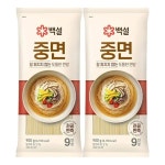 CJ 백설 중면 900gx2개