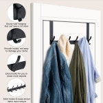 문고리 위의 부미부 튼튼한 문고리 욕실용 수건걸이 수건걸이 12개 큰 고리 침실용 주방