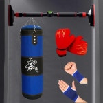 금속 체인 후크가있는 펀치 백 MMA Karate Muay Thai Home Gym Workout No Filler 용 전문 복싱 훈련