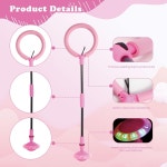 ANKBOL 점멸 점프 링 컬러풀 발목 스킵 줄넘기 스포츠 스윙 볼 소년 소녀 장난감