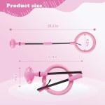 ANKBOL 점멸 점프 링 컬러풀 발목 스킵 줄넘기 스포츠 스윙 볼 소년 소녀 장난감