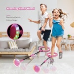 ANKBOL 점멸 점프 링 컬러풀 발목 스킵 줄넘기 스포츠 스윙 볼 소년 소녀 장난감