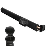 홈시즌 전문가 당구 큐 케이스 58 스틱 가죽 상자 1 2 세트 디럭스 하드 풀 휴대용 액세서리