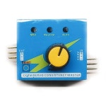 바나바스 로보틱스 서보 모터 테스터 키트 180도 9g RC 컨트롤러 6V 배터리 홀더