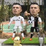 축구선수 소형 피규어 호날두 웨인루니 차량용 네이마르 메시