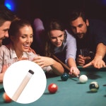 모젯 렌즈 당구장 큐 팁 수영장 스누커 보관함이 스틱 교체 10pcs