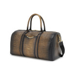 듀퐁 르글랑 아뜰리에 크로코패턴 트래블백 하바나 CG191476Z