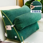 소파등쿠션 침대 등받이 허리 삼각 소파 대형 A45CM