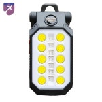 휴대용 워크 접이식 라이트 램프 충전식 자동 4단 조절 W598A