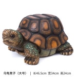 거북이 모형 가챠 육지거북 펜션 정원 장식품 조형물 1개 거북이 의자 대형