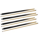 belieflaw 4개 풀 큐 58 당구장 바 스틱 2피스 세트