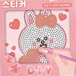 윌만 취미생활 보석비즈십자수 어린이보석십자수