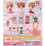 반다이 반다이 카드캡터사쿠라 Qposket 가챠캡슐 4종세트
