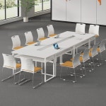 학원책걸상 공부방 책상 우드 네트 접이식 교습소