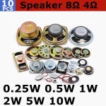 스피커 0 25W 0 5W 1W 2W 3W 8 Ohm 4R 10 개 02 2W 8R