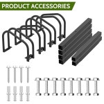 월만 4 자전거 바닥 거치대 주차장 차고 보관대 실내 외 22-28 휠 최대 타이어 폭 2 1 1 Bike Stand