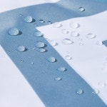 베이직 욕실 샤워 커튼 그로밋 후크가 방수 패브릭 세탁기 72 x72 옴브레 셰브론