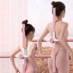 십자 스트레칭봉 필라테스 허리 등 목 펴기 바른 자세 스트레칭막대