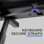 유니버설 키보드 스탠드 Z 스타일 헤비 듀티 피아노 61 88 키를 위한 조절식 휴대용 스탠드