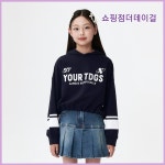 더데이걸즈 더데이걸NC청주점 가을신상 에쁜티셔츠 크롭 핫유행 여아들이 좋아하는 크롭 후드티 TGMH24803 140