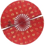 대나무 태극권 팬 무술 우슈 쿵푸 3 left fan