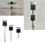 TUOREN 3Pcs 심벌 스태커 4 5 7 7 28 스태커 마운트 스레드 부착 타악기 액세서리