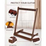 STRICH 스탠드 여러 개 일렉트릭 베이스 5개용 하드우드 랙 또는 어쿠스틱 3개 홈 스튜디오 5홀더 용 패딩 멀티 Width 20 67 SMT-10