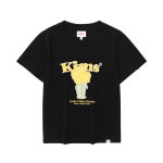 M male 킴스프레시코튼마켓 유니섹스 팝콘 플라워 티 KIB5MUT523ABK