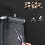 대용량 장바구니 카트 접이식 쇼핑카트 시장 바퀴 일반 업그레이드 더블 계단 두꺼운