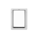 하쿠나 펫 에센셜 도어는 최대 2 17 두께 개와 고양이를 위한 11파운드 소형 흰색 의 화면 문 벽을 필수 도어입니다 Small