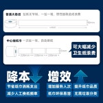 점보 롤케이스 업소용 벽걸이 뽑아쓰는 휴지걸이 티슈 화장실 두루마리 무타공 S005 펀칭 펀칭프리 듀얼