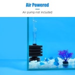 새우 나노 어항 최대 10갤런 사육을 위한 아쿠아닛 수족관 바이오 코너 스펀지 필터 Small up to 10 Gal