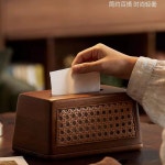 원목우산통 사무실 출입구 사각 단일상품 현관문 거치대 스탠드 라탄 우산 수납장 일층