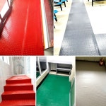 출입구 미끄럼 고무매트 바닥재 건물 바닥 고무 매트 작업장 방수