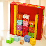 브레인티저스 브레인티저스 짐보스 보드게임 3세이상 1-4인 균형쌓기 손조작