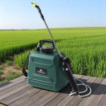 대풍작 전동 농약 분무기 8L 그린 텃밭 축사 자동 살포기