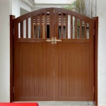 카우보이 중문 양문형 높이 가정용 주택 스윙 단일 카페