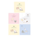 핑크풋 핑크풋 핑크풋 냥냥 투게더 쪼매난 노트 4종 노트 랜덤발송 세트 혼합색상품 1세트