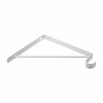 드웰 2개 선반 막대 브래킷 벽걸이 지지대 흰색 pack SRB300 2