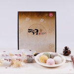 장원식품 떡궁 오색 아이스 찹쌀떡 선물세트 20구 2박스