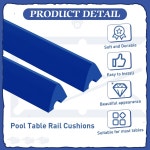 8피트 풀 테이블 프리컷 펠트에 6개의 천 스트립과 바 클럽 호텔 교체용 고무 범퍼 6개를 사용한 믹스위어 당구