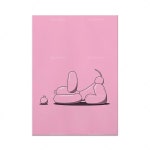 해피 벌룬 도그 포스터 변기 월 아트 거실 I Canvas 2 3 1개