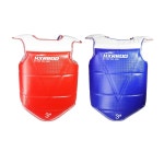 HXRROO WT 태권도 무술 TKD 바디 프로텍터 리버서블 가슴 보호대 호구 0