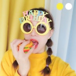 생일 파티 안경 선글라스 해피벌스데이 파스텔 소품 굿즈 생일 버스데이 인테리어 연출
