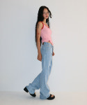 론론 GOLGI BLOCKING CHARM SLEEVELESS KNIT RR25BSL4587