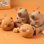 카피바라 말랑이 스퀴시 스트레스볼 만두 쓸데없는 킹받는 선물 쓸없선