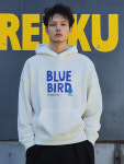 레이쿠 REIKU bird hoodie 블루버드 후드티