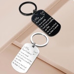 봄로아 정신 을 향상시키는 여성 남성을 위한 앤 선물 키체인 영감 충분한 키링 2 PCS