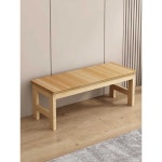 사우나 의자 목욕의자 웰빙 우드 온천 간이 긴 스툴 1 라이트월넛베어스툴80x30x42